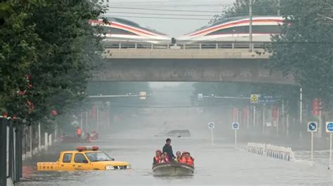 大陸大水|中國水災：洩洪引發霸州街頭抗議 當局承諾賠償稱民眾「敢於犧。